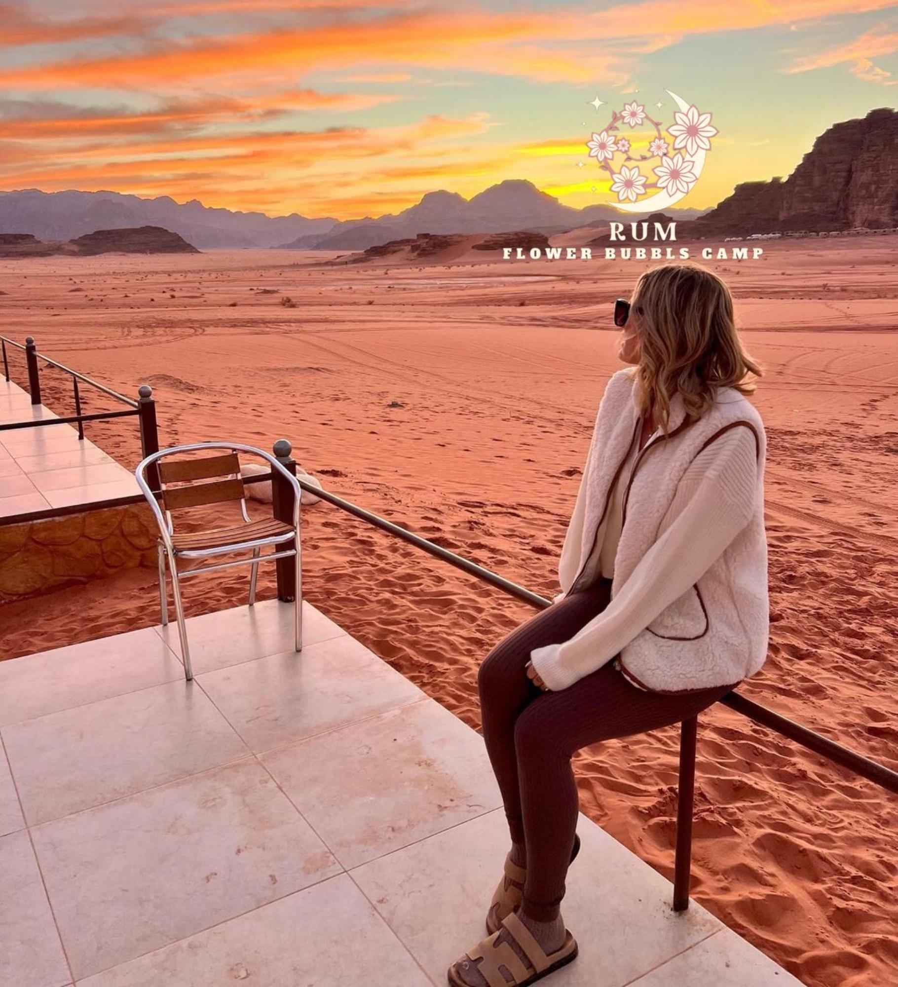 Rum Flower Bubbles Luxury Camp Вади Рум Екстериор снимка