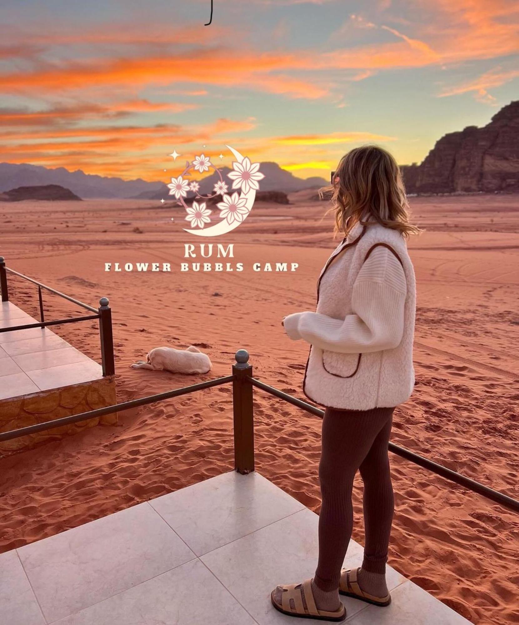 Rum Flower Bubbles Luxury Camp Вади Рум Екстериор снимка