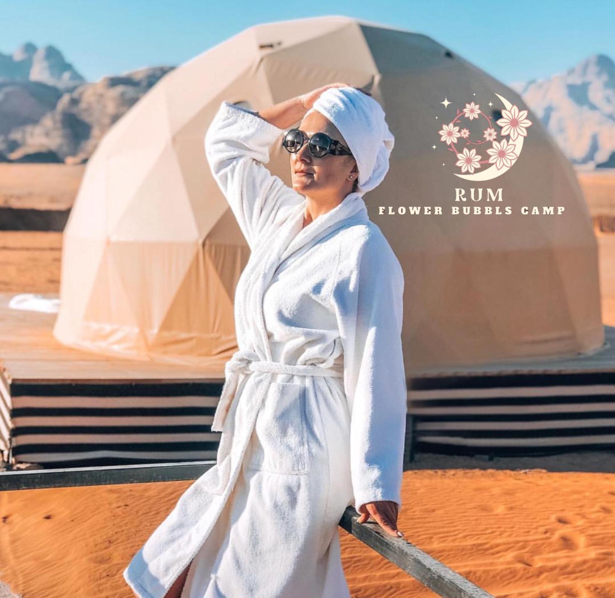 Rum Flower Bubbles Luxury Camp Вади Рум Екстериор снимка