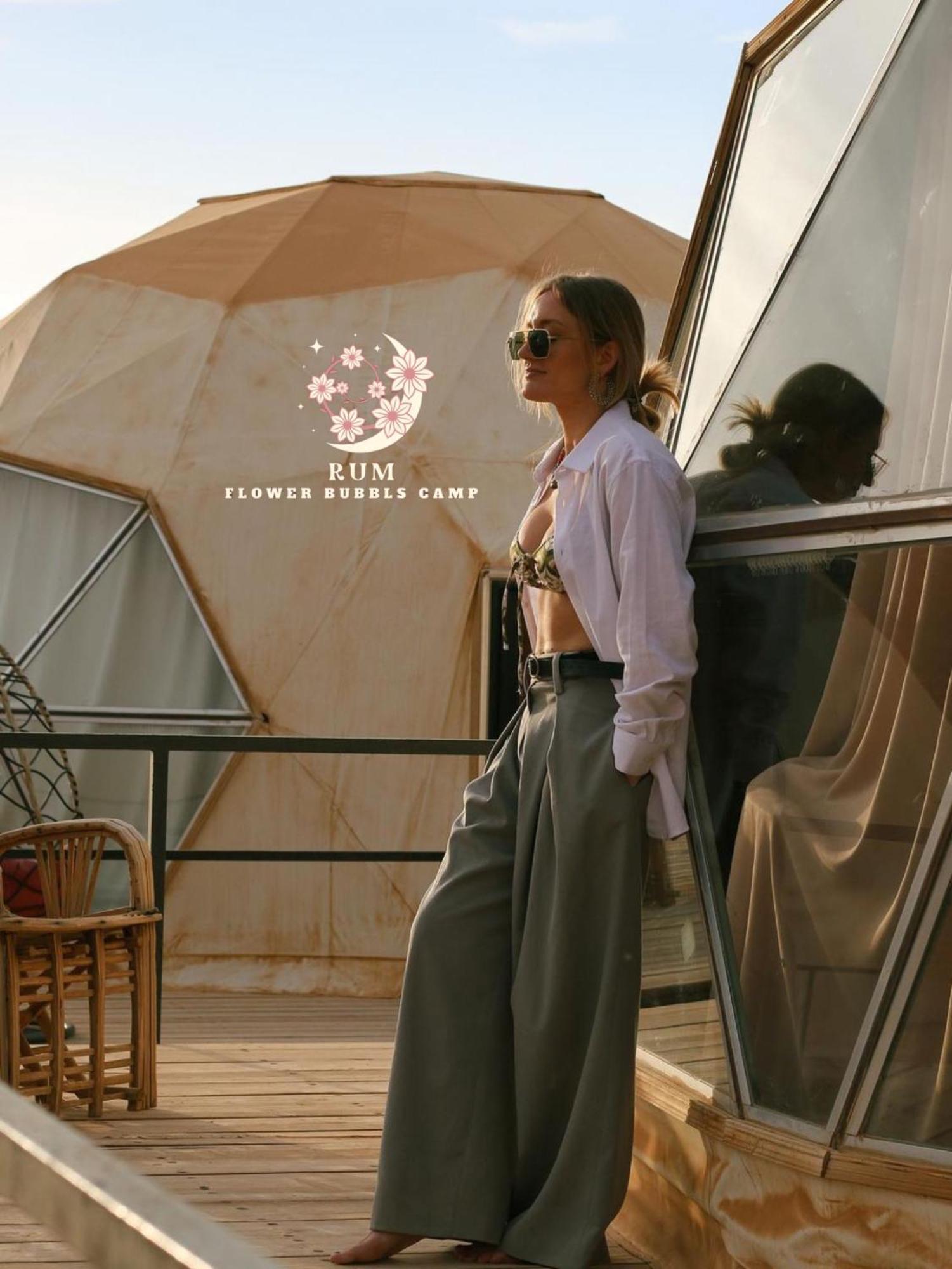Rum Flower Bubbles Luxury Camp Вади Рум Екстериор снимка