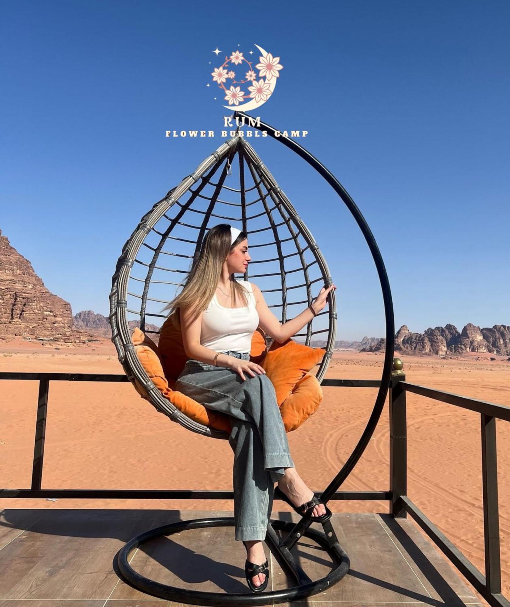 Rum Flower Bubbles Luxury Camp Вади Рум Екстериор снимка