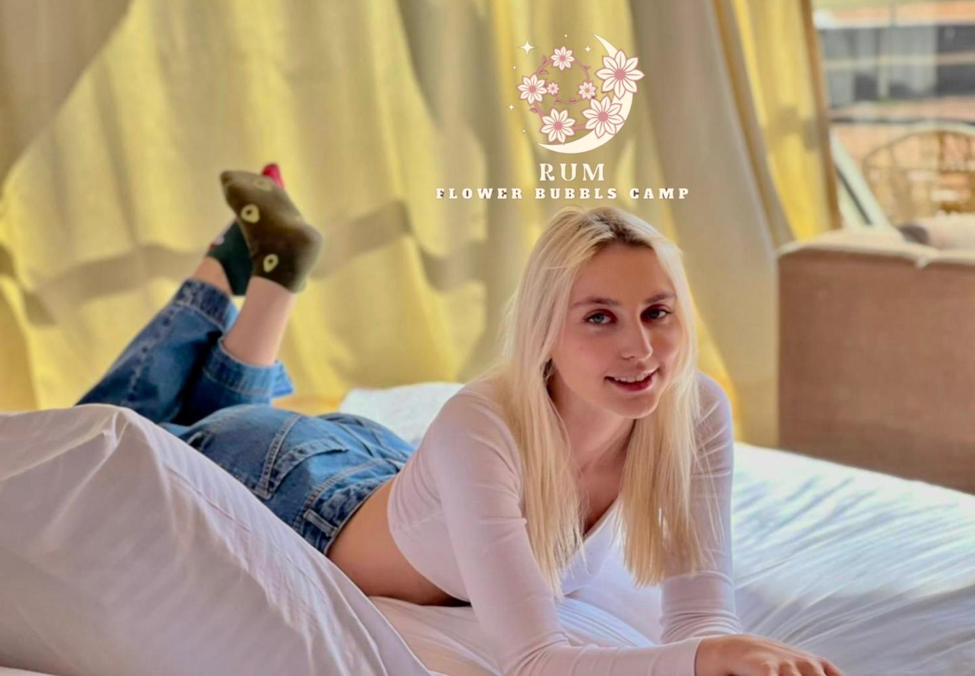Rum Flower Bubbles Luxury Camp Вади Рум Екстериор снимка