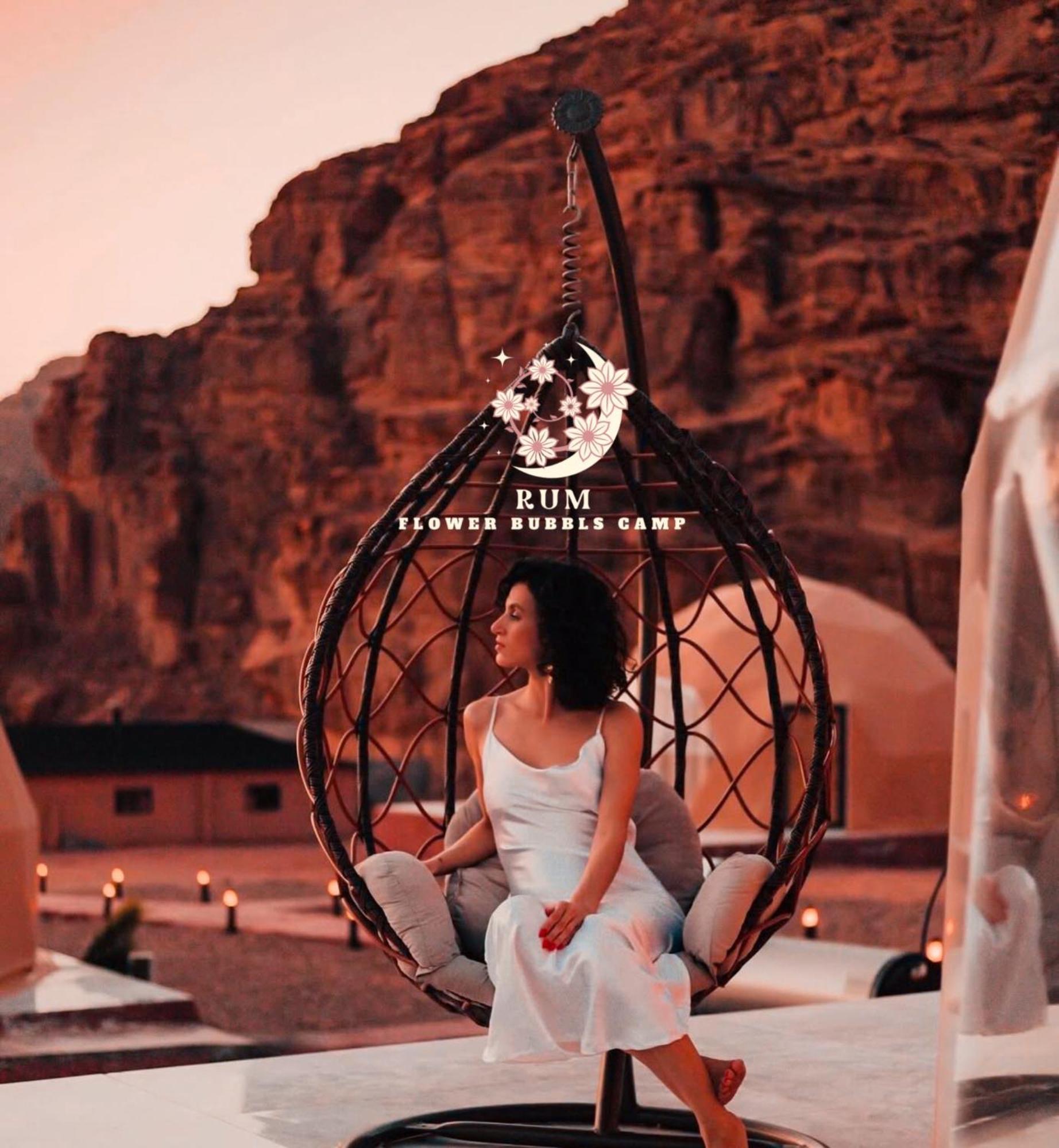 Rum Flower Bubbles Luxury Camp Вади Рум Екстериор снимка